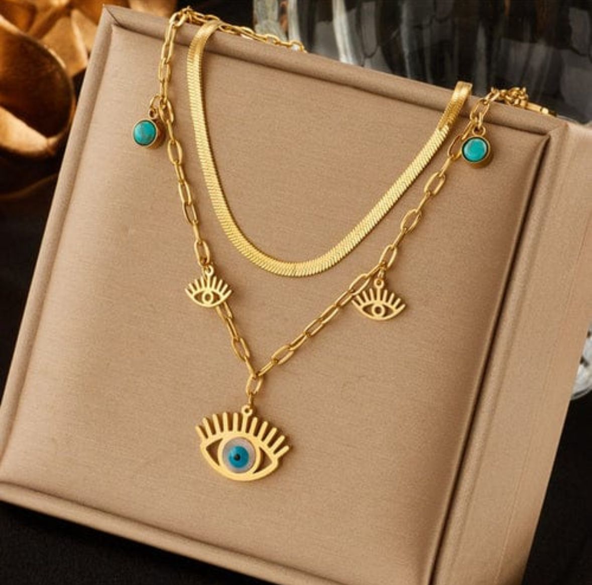 Evil eye chain